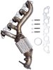 Catalytic Converter Fits 2010-2012 Chevrolet Colorado, 2007-2008 Hummer H3 & Isuzu i-370 w/3.5L I5 cyl. Eng. [Front] - image 2