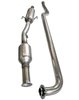 Catalytic Converter Fits 1998-2002 Chevrolet Prizm, 1998-2002 Toyota Corolla w/1.8L 4 cyl. Eng. [Front] - image 3