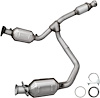 Catalytic Converter Fits Select 2014-2017 Chevrolet & GMC Truck Models w/4.3L & 5.3L V8 Eng. [Front]