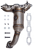 Catalytic Converter Fits Select 2007-2010 Chrysler, Dodge & 2009-2010 Volkswagen Routan w/3.5L, 4.0L V6 Eng. [Front Right] - image 1