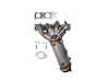 Catalytic Converter Fits Select 2013-2017 Chrysler, Dodge, Jeep, RAM, Fiat w/2.4L 4 cyl. Eng [Left] - image 1