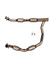 Catalytic Converter Fits Select 2005-2008 Ford E-Series Models w/5.4L V8 & 6.8L V10 Eng. [Front] - image 1