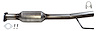 Catalytic Converter Fits 2001-2008 Ford Escape, 2001-2004 Mazda Tribute, w/3.0L V6 Eng. [Rear] - image 1