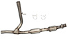 Catalytic Converter Fits 2004-2006 Ford F150, 2004 F150 Heritage, 2006 Lin. Mark LT w/4.6L, 5.4L V8 Eng. [Right/Passenger Side] - image 1