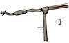 Catalytic Converter Fits 2005-2008 Ford F-150, 2006-2008 Lincoln Mark LT w/5.4L V8 Eng. [Right/Passenger Side] - image 1