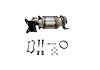 Catalytic Converter Fits Select 1980-1993 Ford, Mercury Models, 2012-2014 Honda CRV w/2.3L 4 cyl., 3.0L V6, 5.0L C8 Eng. [Front] - image 1