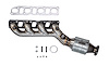 Catalytic Converter Fits Select 2004-2016 Nissan Models, 2004-2010 Infiniti QX56 w/5.6L V8 Eng. [Left/Driver Side] - image 1