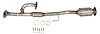 Catalytic Converter Fits 2004-2006 Lexus ES330, Toyota Camry w/3.3L V6 Eng., 2004-2008 Toyota Solara w/3.3L V6 Eng. [Right] - image 1