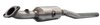 Catalytic Converter Fits 2016-2021 Mitsubishi Outlander Sport, 2018-2021 Outlander, 2021 Outlander PHEV w/2.0L 4 cyl. [Rear] - image 3