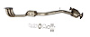 Catalytic Converter Fits 2005-2009 Subaru Outback, 2008-2009 Subaru Legacy, 2006-2007 Subaru B9 Tribeca w/3.0L, 3.6L V6 [Left] - image 1