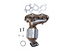 Catalytic Converter Fits 2007-2012 Lexus ES350, 2005-2015 Toyota Avalon, 2007-2017 Toyota Camry w/3.5L V6 Eng. [Front Right] - image 1