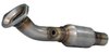 Catalytic Converter Fits 2016-2019 Toyota Prius AWDe, Prius V, Prius Prime w/1.8L 4 cyl. Eng. [Rear] - image 3
