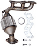 Catalytic Converter Fits 2004-2006 Toyota Sienna, 2005 Toyota Sienna w/3.3L V6 Eng. [Front Right] - image 1