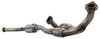 Catalytic Converter Fits 1999-2000 Toyota Sienna Mini Van w/3.0L V6 Eng. [Rear] - image 2