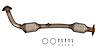 Catalytic Converter Fits 2007-2019 Toyota Tundra, 2008-2019 Toyota Sequoia w/4.6L, 5.7L V8 Eng. [Right/Passenger Side] - image 1