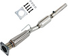 Catalytic Converter Fits 2010-2014 Volkswagen Jetta, 2012-2014 Volkswagen Beetle, Golf & Passat w/2.5L I5 Eng. [Front] - image 1