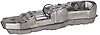 Fuel Tank w/Fuel Pump Module for 1997-1998 Ford F150, 1998 F250 Trucks w/Extended Cab & Fuel Injection [24.5-Gallon] - image 1