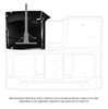 Front Cab Floor Panel for 1967-1972 GM Truck, 1969-1972 Chevy Blazer and GMC Jimmy - image 4