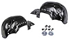 Front Inner Fender & Hardware Kit for 1969 Chevrolet Camaro [Black OE Hardware] - image 1