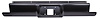 Rear Roll Pan with License Plate Bucket for 1988-1998 GM C/K Stepside Trucks - image 1