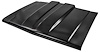 Cowl Induction Hood Fits Select 1981-1991 Chevrolet, GMC C/K Series Truck, Suburban, Blazer, Jimmy [Steel] - image 1