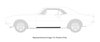 Outer Rocker Panel for 1967-1969 Chevy Camaro, Pontiac Firebird [Left/Driver Side] - image 4