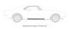Outer Rocker Panel for 1967-1969 Chevy Camaro, Pontiac Firebird [Right/Passenger Side] - image 4