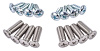 16-Piece Door Panel Screw Set for 1967-1971 Chevrolet & GMC C/K Truck, SUV, Suburban - image 1