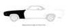 Front Fender for 1969 Chevrolet Camaro RS [Left/Driver Side] without Lower Extension - image 4
