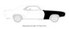 Front Fender for 1969 Chevrolet Camaro RS [Right/Passenger Side] without Lower Extension - image 4