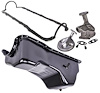Stock-Style Replacement Oil Pan Kit for Select 1993-1997 Ford F-Series Trucks 460 ci/7.5L [Black] - image 1