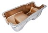 Stock-Style Replacement Oil Pan for 1979-1995 Ford Mustang 5.0L w/Low Oil Level Sensor Port [Chrome] - image 2