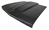 Steel Cowl Induction Hood for 1966 Chevrolet Chevelle, Malibu & El Camino [2 in. Cowl Induction Scoop] - image 1