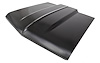 Steel Cowl Induction Hood for 1967 Chevrolet Chevelle & El Camino [2 in. Cowl Induction Scoop] - image 1