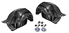 Front Inner Fender & Hardware Kit for 1965 Chevy Chevelle, El Camino, Malibu [Black Oxide Coated Stainless Steel Hardware] - image 1
