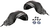 Front Inner Fender & Hardware Kit for 1967 Chevy Chevelle, El Camino, Malibu [Black Oxide Coated Stainless Steel Hardware] - image 1