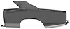 Full Quarter Panel for 1966-1967 Chevrolet Chevelle Coupe [Left/Driver Side, with Sail Panel] - image 1