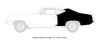 Full Quarter Panel for 1968 Chevrolet Chevelle Coupe [Left/Driver Side, with Sail Panel] - image 4