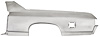 Full Quarter Panel for 1968-1972 Chevrolet El Camino [Left/Driver Side, With Sail Panel] - image 1