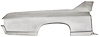 Full Quarter Panel for 1968-1972 Chevrolet El Camino [Right/Passenger Side, With Sail Panel] - image 1