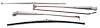 Windshield Wiper Arm & Blade Set for Select 1968-1972 GM A-Body Models - image 1