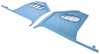 Blue Interior Kick Panels for Select 1965-1966 GM A-Body Models without A/C - image 3