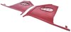 Red Interior Kick Panels for Select 1965-1966 GM A-Body Models without A/C - image 3
