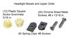 Front End Bolt Kit 1968-1972 Chevy Chevelle, El Camino, 1970-1972 Chevy Monte Carlo - Black Finish - image 4