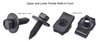 Front End Bolt Kit 1969 Chevy Camaro RS - Black Finish - image 2