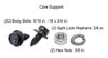 Front End Fastener Kit for Early 1947-1955 (1st Series) GM Truck [Black Finish] - image 3