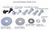 Front End Fastener Kit for Late 1955-1959 (2nd Series) GM Truck [Black Finish] - image 2