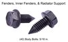 Front End Fastener Kit for Late 1955-1959 (2nd Series) GM Truck [Black Finish] - image 3