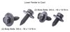 Front End Fastener Kit for 1960-1966 GM Truck [Black Finish] - image 4