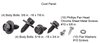Front End Fastener Kit for 1967-1972 GM Truck/SUV [Black Finish] - image 4